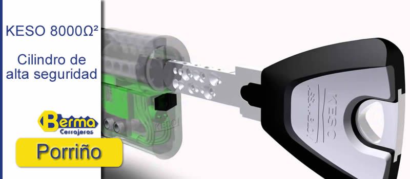 cilindro seguridad keso 8000 cerrajeros porrino