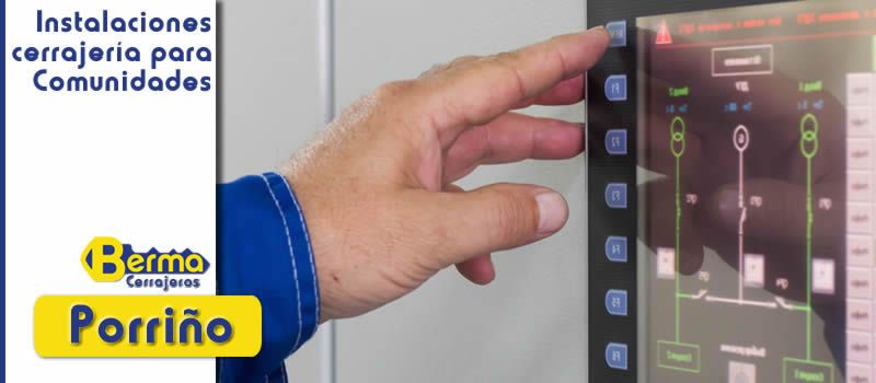 instalaciones de cerrajeria para comunidades cerrajeros porrino berma