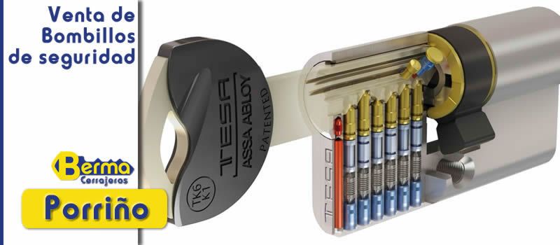 venta de bombillos de seguridad cerrajeros porrino berma