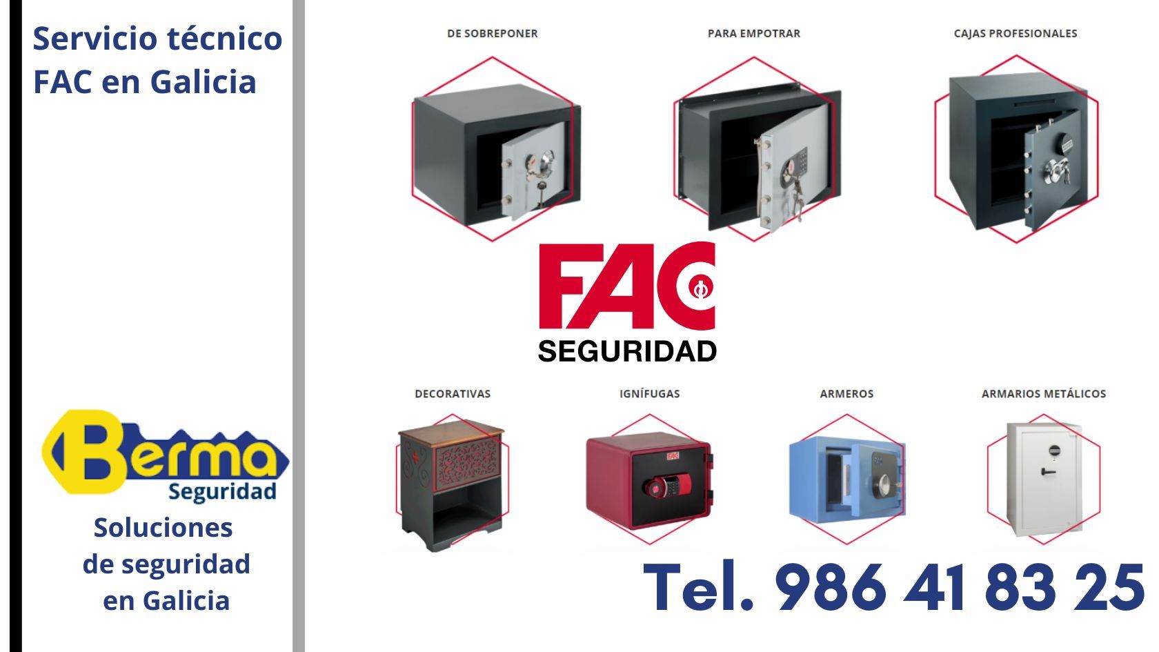 servicio técnico cajas fuertes FAC en Galicia con berma seguridad servicio tecnico cajas fuertes fac en galicia con berma seguridad